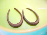 wooden small gauge ear stretcher