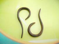 earrings wooden natural jewelry