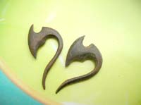 organic jewelry plugs wooden