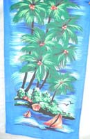 Coconut tree summer fashion beach towel
