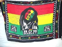 Triple line with words Bob Marley fashion sarong