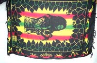 Broken pieces design fashion rainbow singing Bob Marley, Bob Marley clothing apparel 