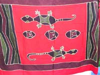 lizard-gecko-sarong-red