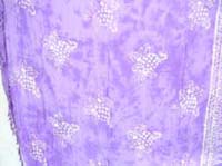 Pink beauty wrap skirt with tropical sea life motif