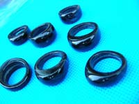 Uni sex agate gemstone beauty ring
