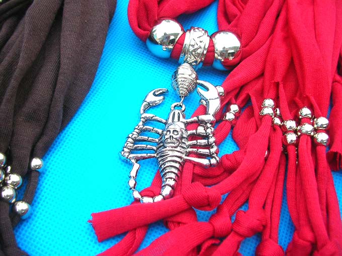 jewelry-scarf-necklace-7c-scorpion-mixed-pendants
