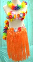 Aloha Hula dancer costume set