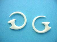 Missing pair C shape born earring