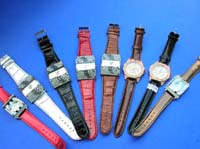 Hot trend designer wear watches with imitation leather band 