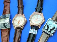 Hot trend designer wear watches with imitation leather band 