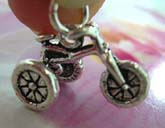 Children tricycle theme sterling silver pendant
