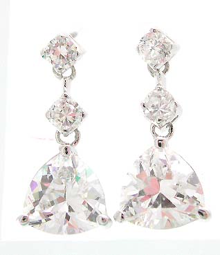 Earring costume Jewelry wholesale, cz earring