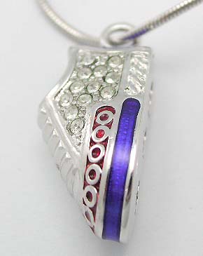 Wholesale collectible costume jewelry, cz pendant(chain not included)