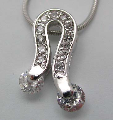 Wholesale jewelry accessory, cz pendant(chain not included)
