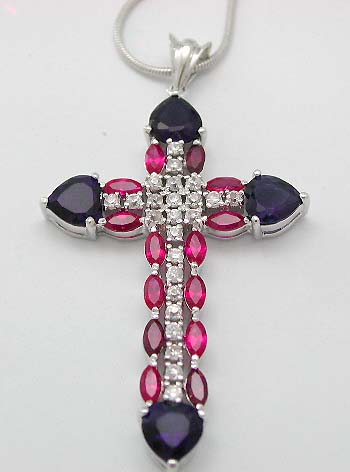 Wholesale religious jewelry, cz pendant(chain not included)
