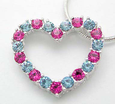 Wholesale girl fashion jewelry, cz pendant(chain not included)