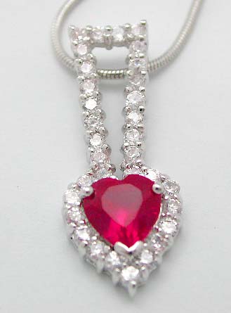 Wholesale high class fashion jewelry, cz pendant(chain not included)