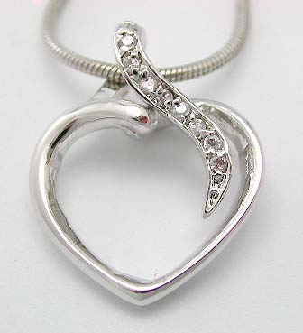 Wholesale Scream body fashion jewelry  , cz pendant(chain not included)