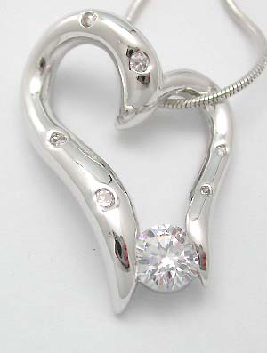 Wholesale brighton jewelry    , cz pendant(chain not included)