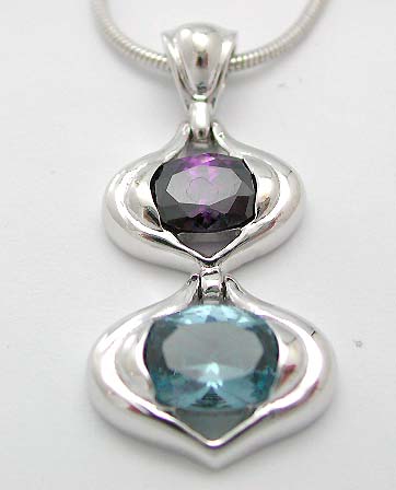 Wholesale Candian jewelry, cz pendant(chain not included)