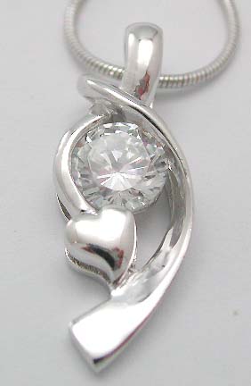 Wholesale fantasy jewelry, cz pendant(chain not included)