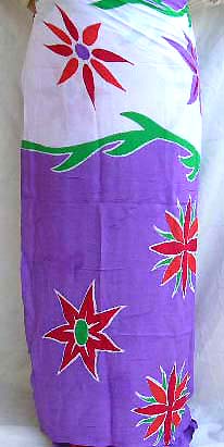 Wholesale dress alteration-double color long skirt with fansy garden design