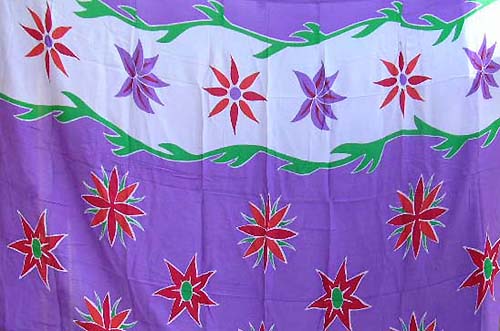 Wholesale dress alteration-double color long skirt with fansy garden design