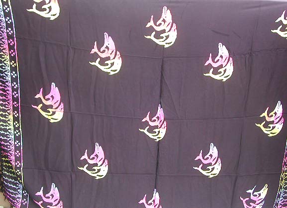 wholesale teen fashion - teen gift sarong with dolphin sea life for dolphin lover  