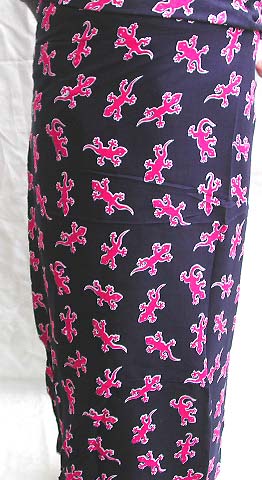 gecko lizard tropical animal print sarong summer clothing wholesale   
