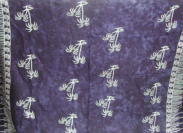 Assorted pattern design in blue and green color, randomly pick