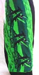 Green and Black color with couple dolphins