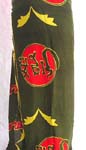 Black background color with Japanese style design