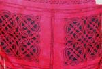 Double square Celtic knot workwholesale apparel and fashion clothing, Wholesale canga wax print kanga sarong