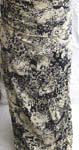 Animal skin pattern with black and blone color