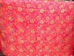 Floral pattern with red color