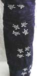 Dark blue color with asstored pattern, randomly pick