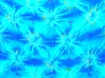 Batik fashion sarong wrap design in mono blue color and flower pattern forming in diamond shape