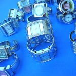 Wholesale Fashion Watches. Ladies evening wear bangle bracelet fashion watch with trendy cz gems.