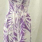 wholesale summer dresses usa. Palm leaf rayon long dresses. Adjustable shoulder stripes. Smocked tube top, elasticised on front and back.