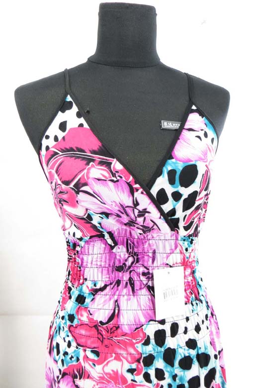 c608-v-neck-women-dress-c