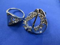 cz crystal fashion rings in assorted designs