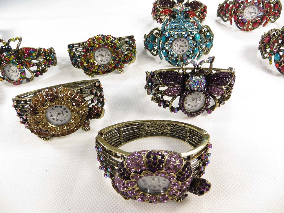 vintage-retro-watch-crystal-enamel-bangle-5k