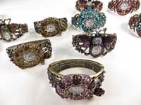 vintage-retro-watch-crystal-enamel-bangle-5k