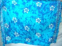monocolor mixed color sarong screen printings with leaves, sun, dolphin, seashell, palm leaves etc tropical designs