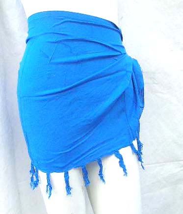 wholesale mini skirt, cotton wrap around miniskirt from bali indonesia