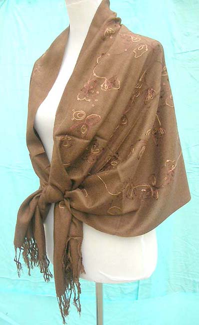 sequins-pashmina-shawl-1b-embroidery-plain-brown