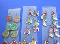 Fun fashion enamel charm earrings 